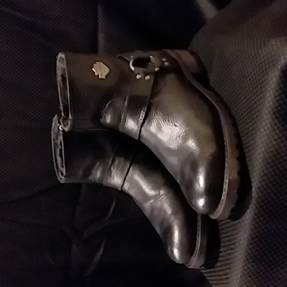 HARLEY DAVIDSON Size (9 1/2) Black Boot